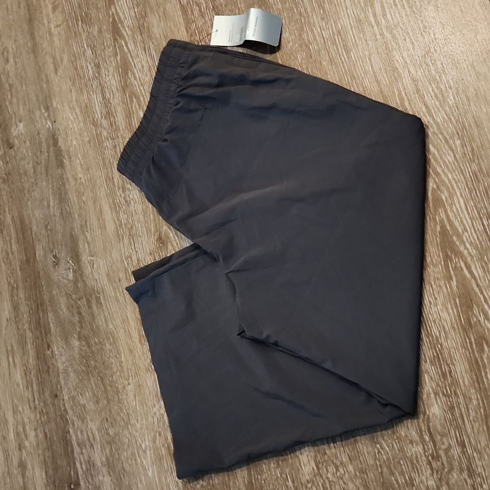 Ideology Wide-Leg Woven Pants Deep Charcoal - Picture 3 of 5